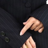 Encurtar as mangas de uma jaqueta