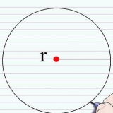 Encontrando a circunferência de um círculo
