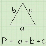 Calculando o perímetro de um triângulo