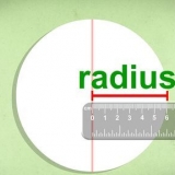 Calculando a área de um círculo
