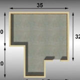 Calcular a superfície de uma casa