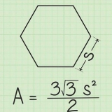 Calcular a área de um hexágono