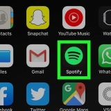 Limpe a lista de espera do spotify no iphone ou ipad