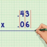 Multiplicando frações decimais