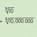 Calculando as raízes cúbicas manualmente
