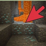 Encontrando diamantes no minecraft