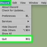Remover discord em um pc ou mac