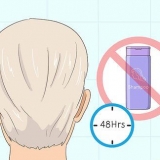 Restaurar o cabelo danificado pelo descolorante