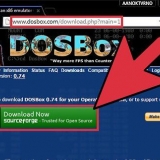Usando o dosbox
