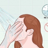 Banho com extensões de cílios