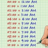 Converter um formato de 24 horas para um formato de 12 horas