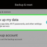 Redefinir um tablet android