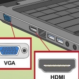 Conecte um monitor ao seu laptop