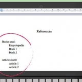 Escrevendo uma bibliografia