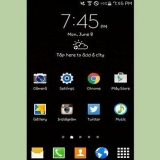 Remover uma tela inicial em branco no android