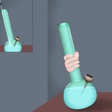 Fumando um bong