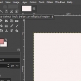 Desenhando um círculo no gimp