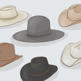 Formando um chapéu de cowboy