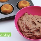 Esmalte um cupcake