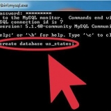 Configurando um banco de dados no mysql