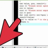 Crie um programa simples em c