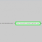 Envie um e-mail em formato html