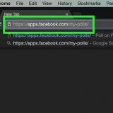 Configurar uma enquete no facebook