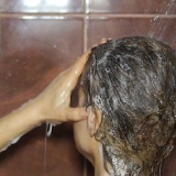 Usando um secador de cabelo com um difusor