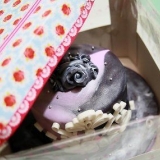 Armazenando um bolo fondant