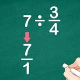 Dividindo um inteiro por uma fração