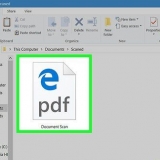 Editando um documento digitalizado