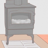 Limpando um fogão de ferro fundido