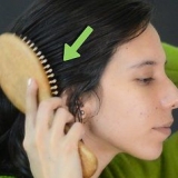 Trançando uma faixa de cabelo