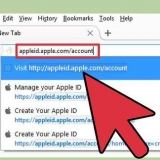 Criar uma conta do icloud