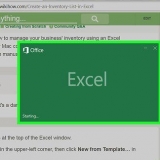 Criar uma lista de inventário no excel