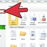 Criar um menu suspenso no excel