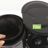 Usando uma cafeteira