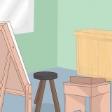 Fazendo uma pintura cubista