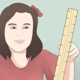 Usando uma régua corretamente