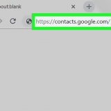 Criar uma lista de e-mails no gmail