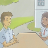 Diga a uma garota como você se sente sobre ela quando você é tímido...