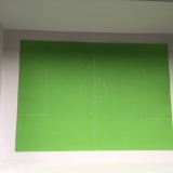 Fazendo uma mini mesa de futebol de uma caixa