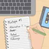Fazendo uma fita de mixagem