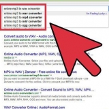 Converter um mp3 para um wav