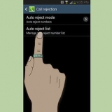 Bloquear um número no android