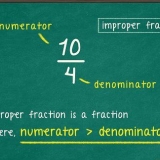 Simplificando uma fração imprópria