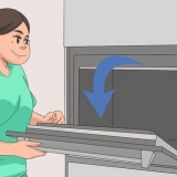 Remoção de uma porta do forno