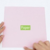 Fazendo uma pirâmide de papel