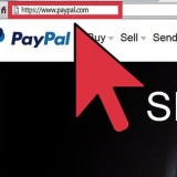 Criar uma conta paypal
