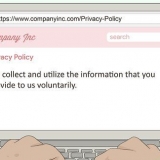 Criar uma política de privacidade para um site